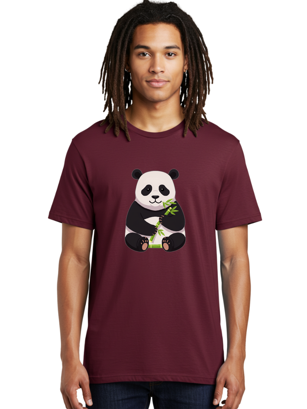 Panda-Eating-Bamboo-2 Men'S Graphic Tee, 100% Cotton, Comfortable Casual Summer Wear, Machine Washable, Vintage Camera, Old Camera, Antique Camera, Black Camera, Classic Photography, Photography Equipment, Nostalgic Device, Film Camera, Baf274