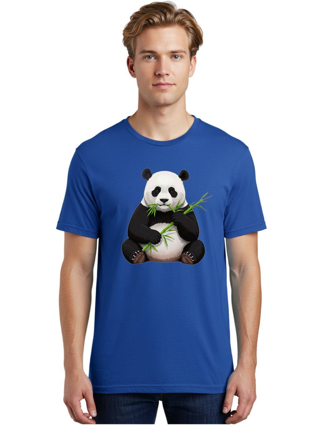 Panda-Eating-Bamboo-3 Men'S Graphic Tee, 100% Cotton, Comfortable Casual Summer Wear, Machine Washable, Vintage Camera, Old Camera, Antique Camera, Black Camera, Classic Photography, Photography Equipment, Nostalgic Device, Film Camera, Baf275