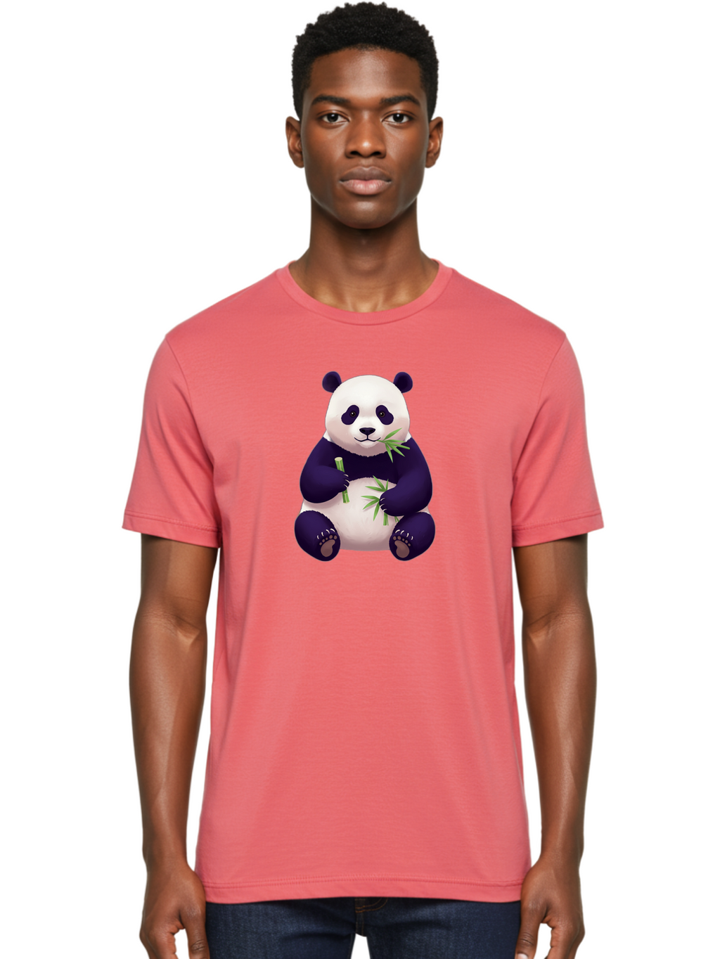 Panda-Eating-Bamboo-5 Men'S Graphic Tee, 100% Cotton, Comfortable Casual Summer Wear, Machine Washable, Vintage Camera, Old Camera, Antique Camera, Black Camera, Classic Photography, Photography Equipment, Nostalgic Device, Film Camera, Baf277