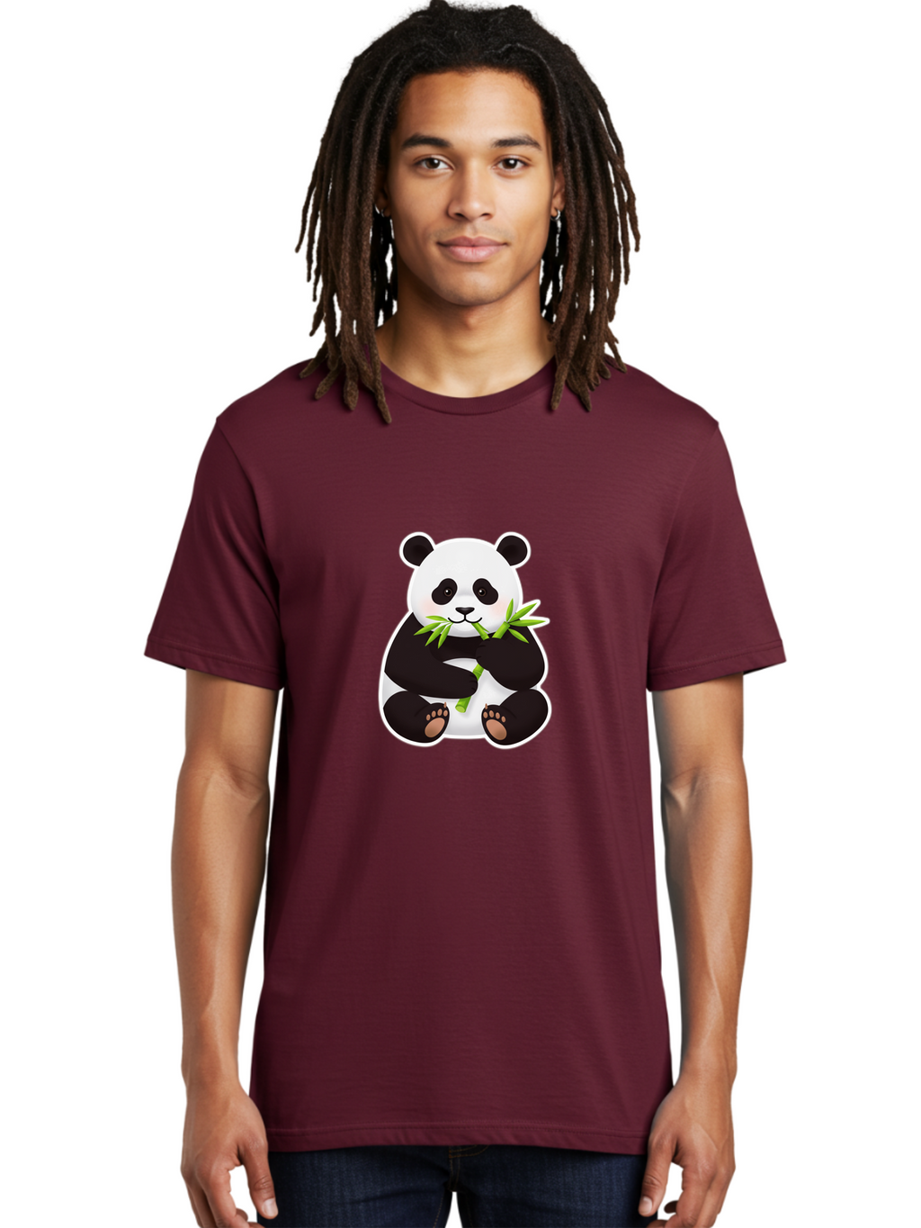 Panda-Eating-Bamboo-7 Men'S Graphic Tee, 100% Cotton, Comfortable Casual Summer Wear, Machine Washable, Vintage Camera, Old Camera, Antique Camera, Black Camera, Classic Photography, Photography Equipment, Nostalgic Device, Film Camera, Baf279
