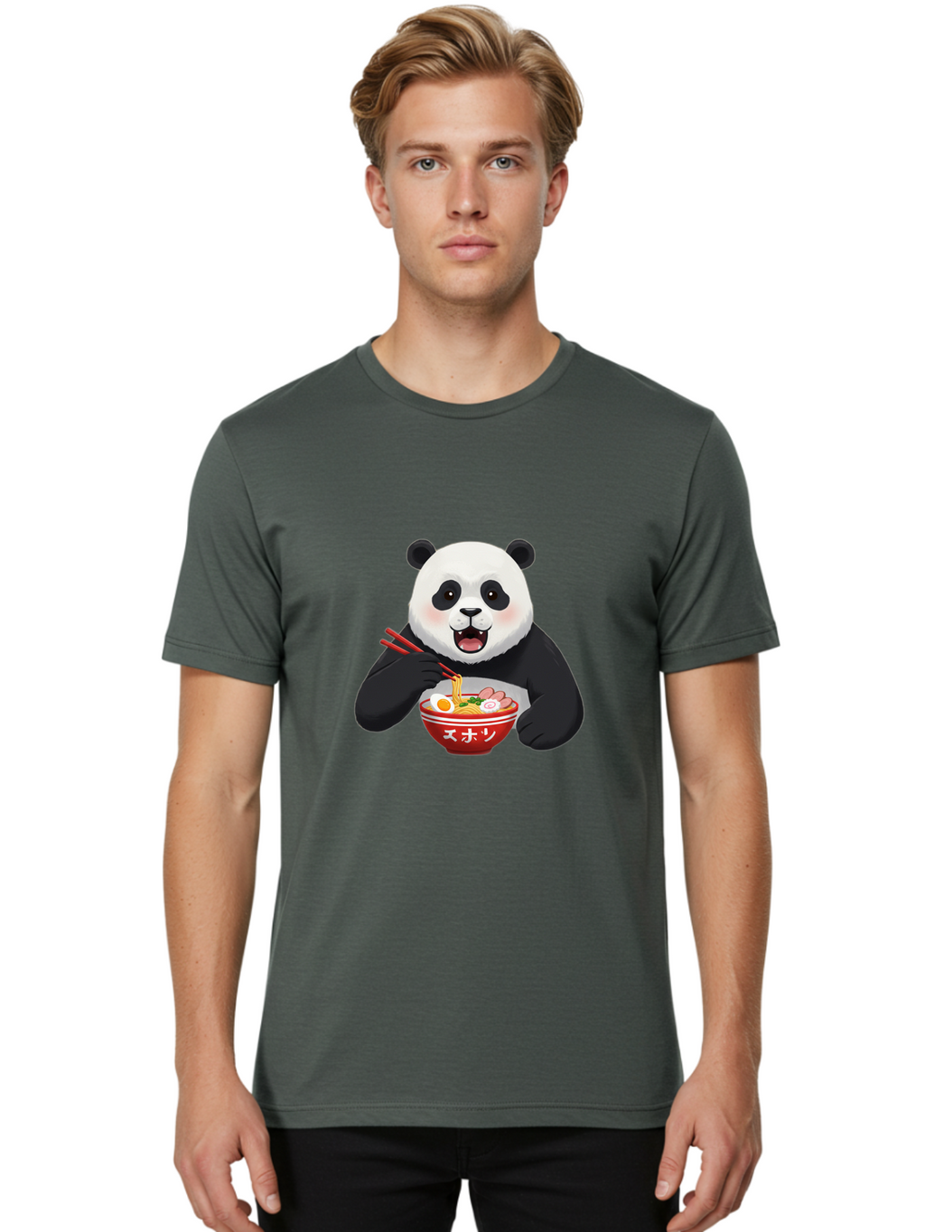 Panda-Eating-Ramen-2 Men'S Graphic Tee, 100% Cotton, Comfortable Casual Summer Wear, Machine Washable, Vintage Camera, Old Camera, Antique Camera, Black Camera, Classic Photography, Photography Equipment, Nostalgic Device, Film Camera, Baf286