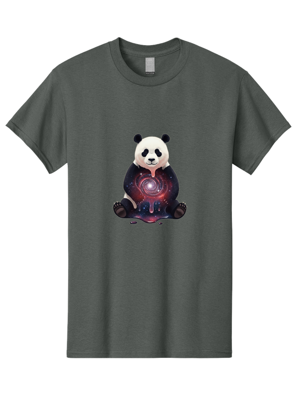 Panda-Galaxy-4 Men'S Graphic Tee, 100% Cotton, Comfortable Casual Summer Wear, Machine Washable, Vintage Camera, Old Camera, Antique Camera, Black Camera, Classic Photography, Photography Equipment, Nostalgic Device, Film Camera, Camera Art Baf292