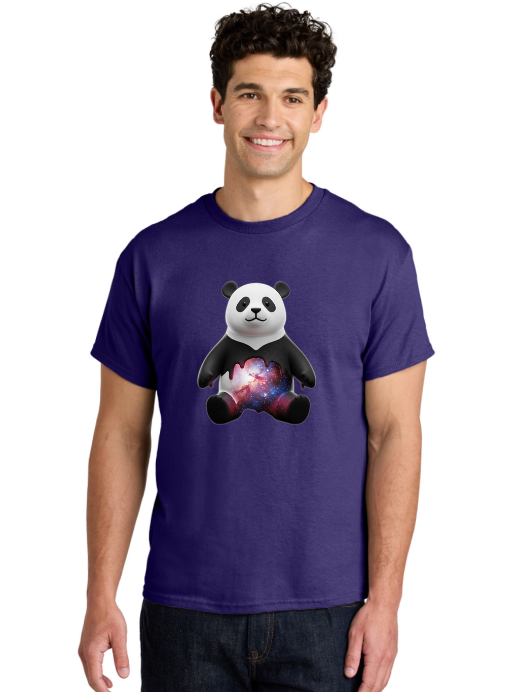 Panda-Galaxy Men'S Graphic Tee, 100% Cotton, Comfortable Casual Summer Wear, Machine Washable, Vintage Camera, Old Camera, Antique Camera, Black Camera, Classic Photography, Photography Equipment, Nostalgic Device, Film Camera, Camera Art Baf293