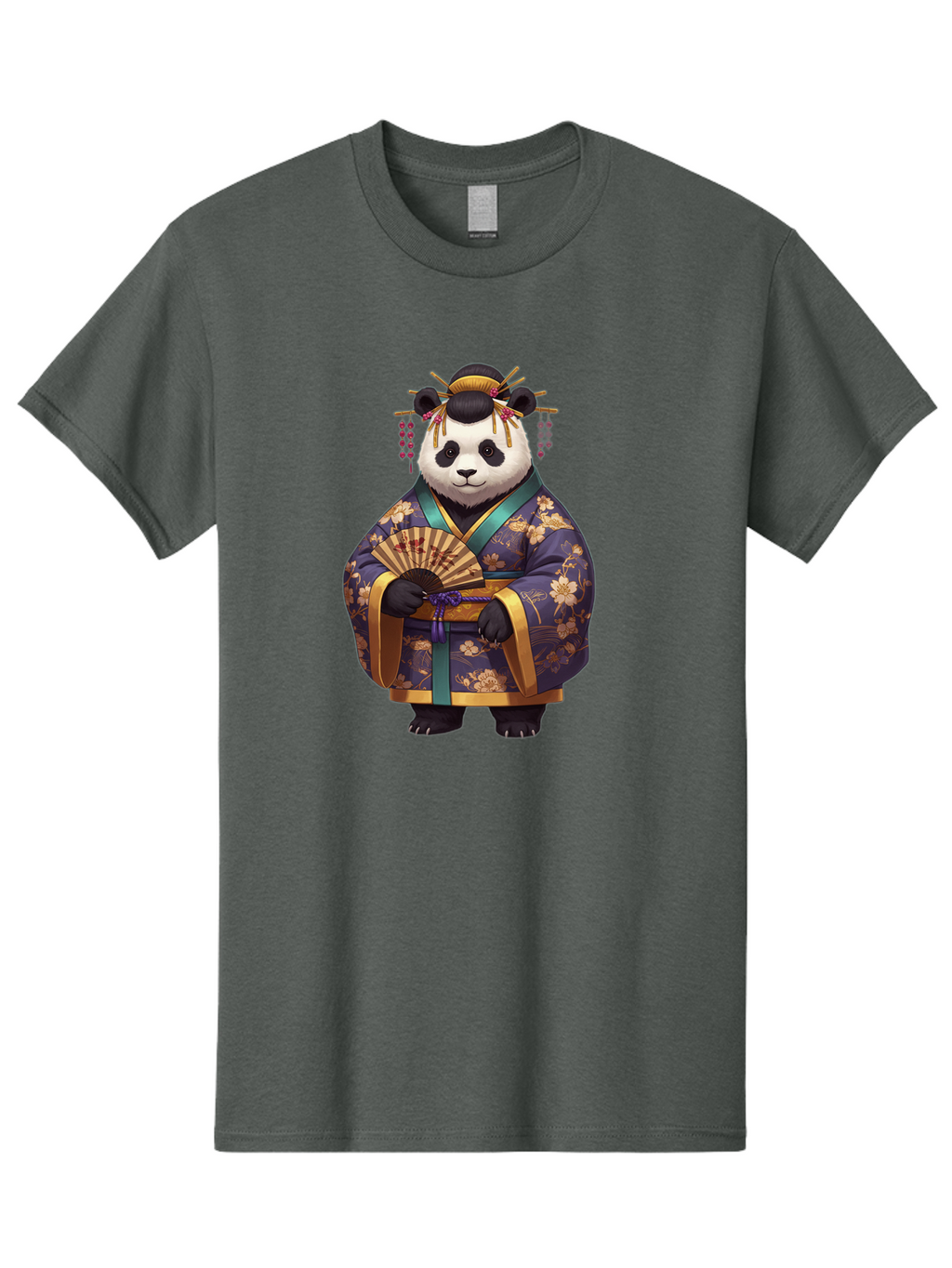 Panda-In-Kimono Men'S Graphic Tee, 100% Cotton, Comfortable Casual Summer Wear, Machine Washable, Vintage Camera, Old Camera, Antique Camera, Black Camera, Classic Photography, Photography Equipment, Nostalgic Device, Film Camera, Camera Art Baf296