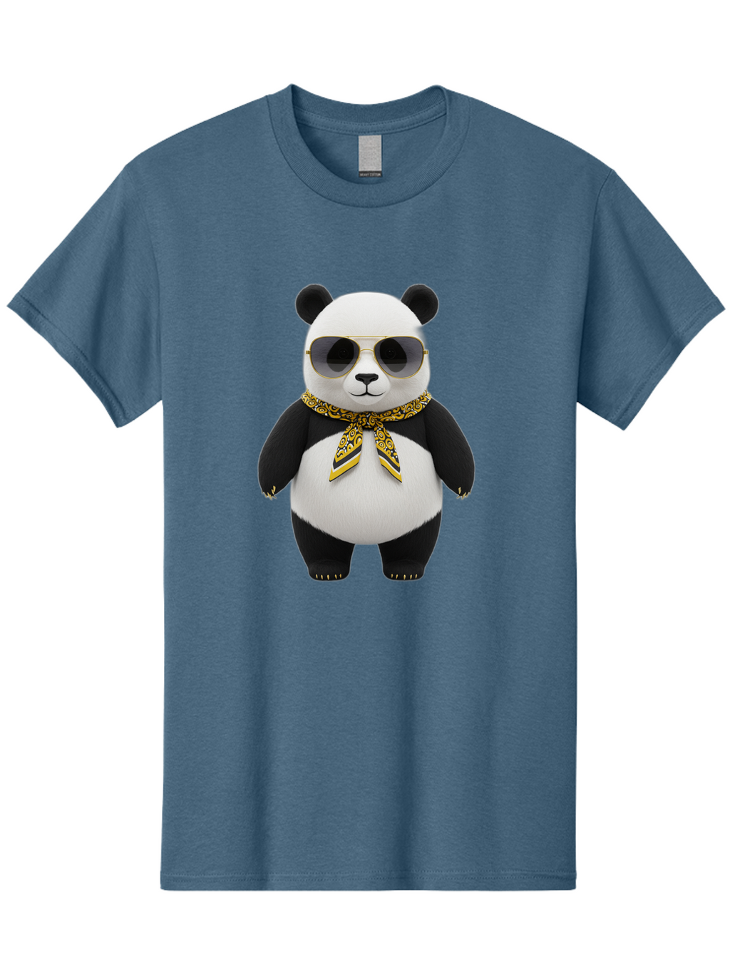 Panda-In-Sunglasses Men'S Graphic Tee, 100% Cotton, Comfortable Casual Summer Wear, Machine Washable, Vintage Camera, Old Camera, Antique Camera, Black Camera, Classic Photography, Photography Equipment, Nostalgic Device, Film Camera, Baf301