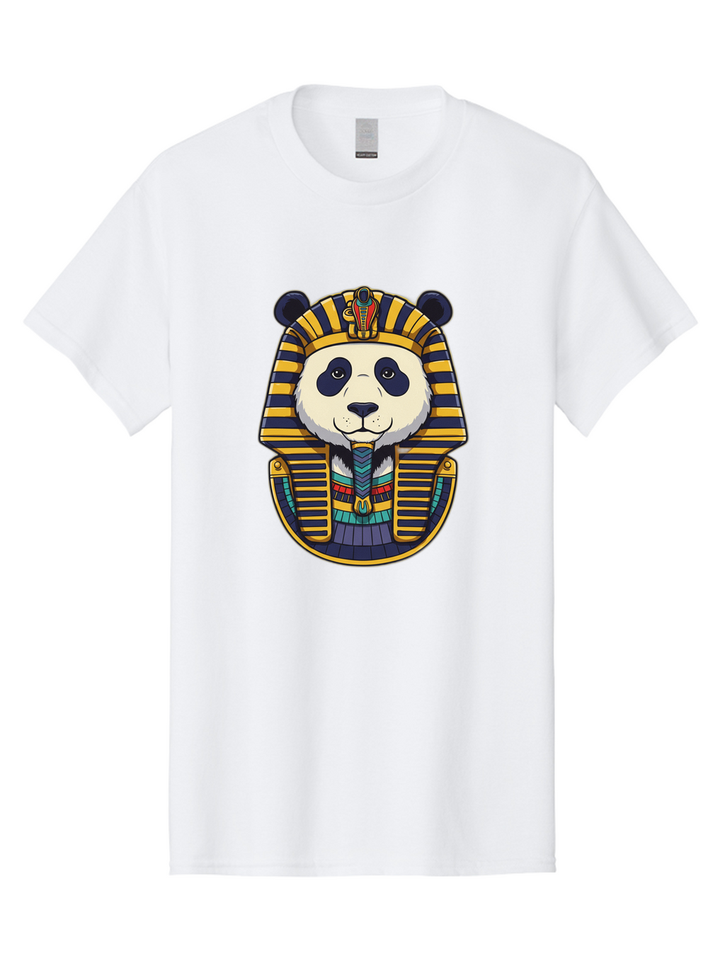 Panda-Pharaoh-1 Men'S Graphic Tee, 100% Cotton, Comfortable Casual Summer Wear, Machine Washable, Vintage Camera, Old Camera, Antique Camera, Black Camera, Classic Photography, Photography Equipment, Nostalgic Device, Film Camera, Camera Art Baf303