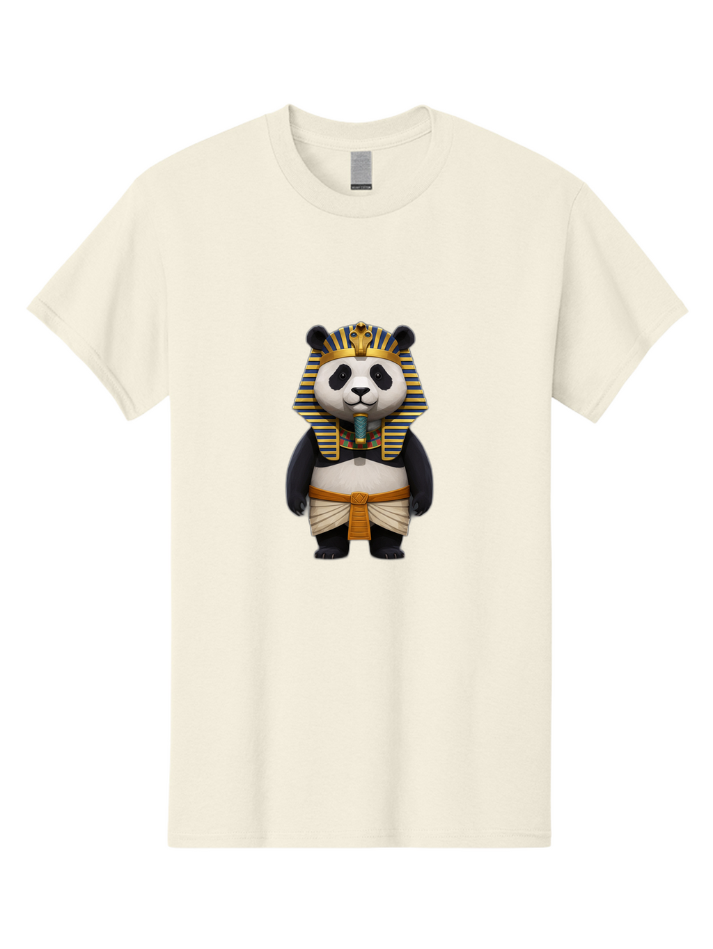 Panda-Pharaoh-2 Men'S Graphic Tee, 100% Cotton, Comfortable Casual Summer Wear, Machine Washable, Vintage Camera, Old Camera, Antique Camera, Black Camera, Classic Photography, Photography Equipment, Nostalgic Device, Film Camera, Camera Art Baf304