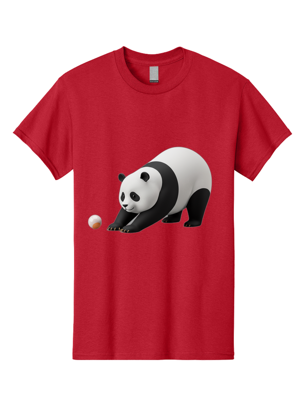 Panda-Playing-With-Ball Men'S Graphic Tee, 100% Cotton, Comfortable Casual Summer Wear, Machine Washable, Vintage Camera, Old Camera, Antique Camera, Black Camera, Classic Photography, Photography Equipment, Nostalgic Device, Film Camera, Baf316