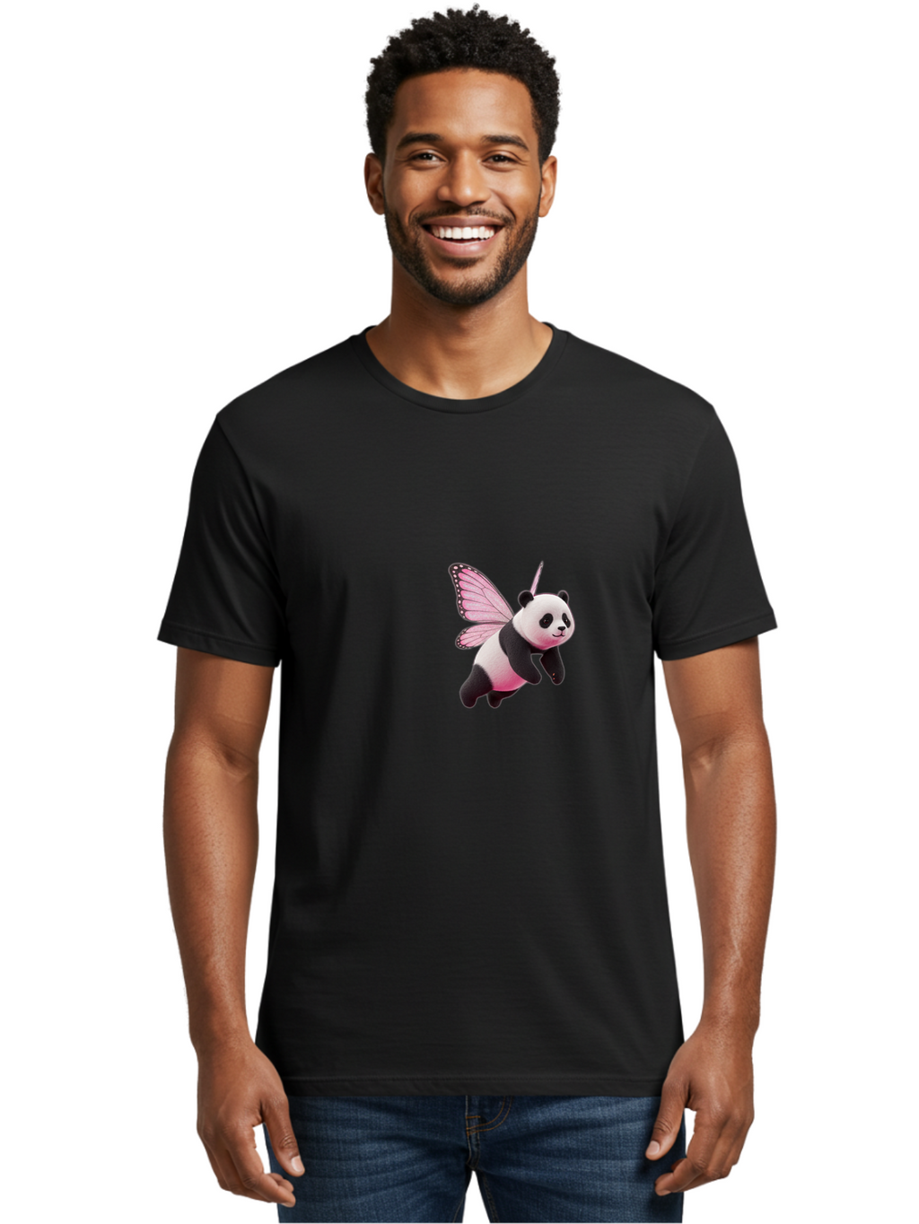 Panda-Unicorn Men'S Graphic Tee, 100% Cotton, Comfortable Casual Summer Wear, Machine Washable, Vintage Camera, Old Camera, Antique Camera, Black Camera, Classic Photography, Photography Equipment, Nostalgic Device, Film Camera, Camera Art Baf324