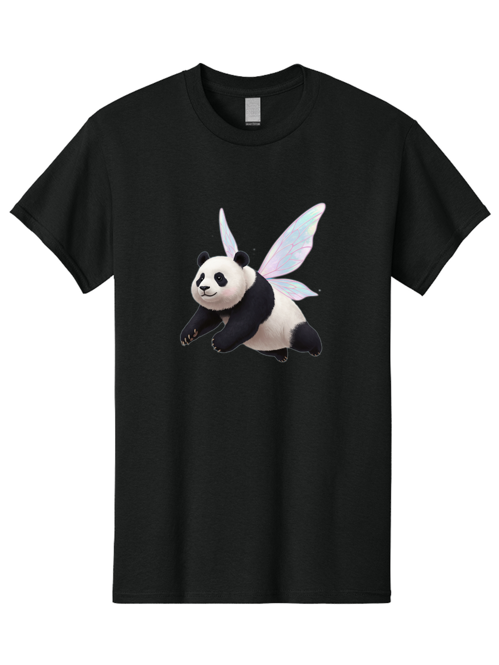 Panda-With-Butterfly-Wings Men'S Graphic Tee, 100% Cotton, Comfortable Casual Summer Wear, Machine Washable, Vintage Camera, Old Camera, Antique Camera, Black Camera, Classic Photography, Photography Equipment, Nostalgic Device, Film Camera, Baf330
