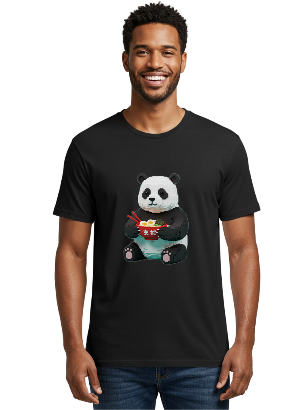 Panda-With-Ramen Men'S Graphic Tee, 100% Cotton, Comfortable Casual Summer Wear, Machine Washable, Vintage Camera, Old Camera, Antique Camera, Black Camera, Classic Photography, Photography Equipment, Nostalgic Device, Film Camera, Camera Art Baf338