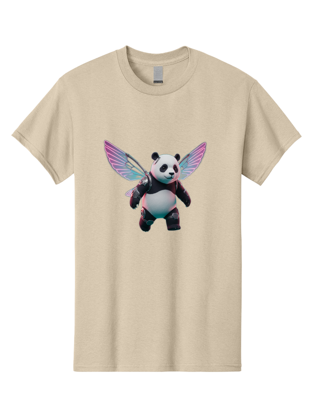 Panda-With-Wings Men'S Graphic Tee, 100% Cotton, Comfortable Casual Summer Wear, Machine Washable, Vintage Camera, Old Camera, Antique Camera, Black Camera, Classic Photography, Photography Equipment, Nostalgic Device, Film Camera, Camera Art Baf341