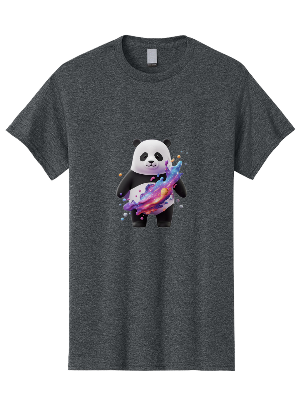 Panda Men'S Graphic Tee, 100% Cotton, Comfortable Casual Summer Wear, Machine Washable, Vintage Camera, Old Camera, Antique Camera, Black Camera, Classic Photography, Photography Equipment, Nostalgic Device, Film Camera, Camera Art Baf342
