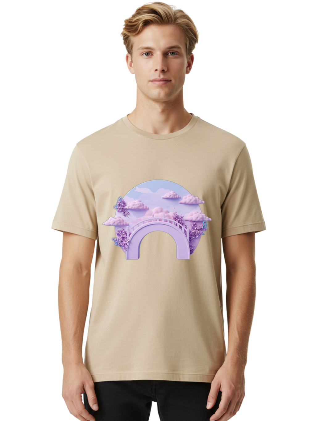 Pastel-Bridge Men'S Graphic Tee, 100% Cotton, Comfortable Casual Summer Wear, Machine Washable, Vintage Camera, Old Camera, Antique Camera, Black Camera, Classic Photography, Photography Equipment, Nostalgic Device, Film Camera, Camera Art Baf343