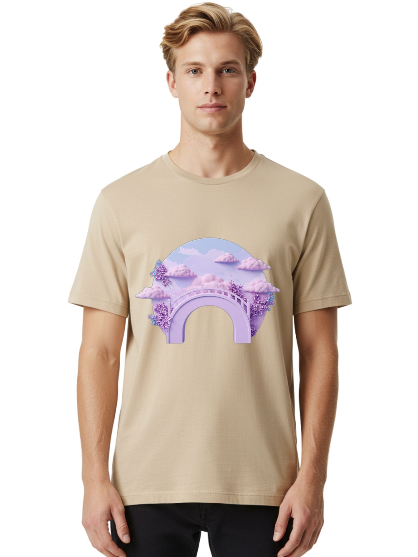 Pastel-Bridge Men'S Graphic Tee, 100% Cotton, Comfortable Casual Summer Wear, Machine Washable, Vintage Camera, Old Camera, Antique Camera, Black Camera, Classic Photography, Photography Equipment, Nostalgic Device, Film Camera, Camera Art Baf343