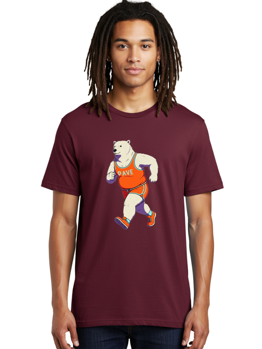 Pave-Polar-Bear Men'S Graphic Tee, 100% Cotton, Comfortable Casual Summer Wear, Machine Washable, Vintage Camera, Old Camera, Antique Camera, Black Camera, Classic Photography, Photography Equipment, Nostalgic Device, Film Camera, Camera Art Baf344