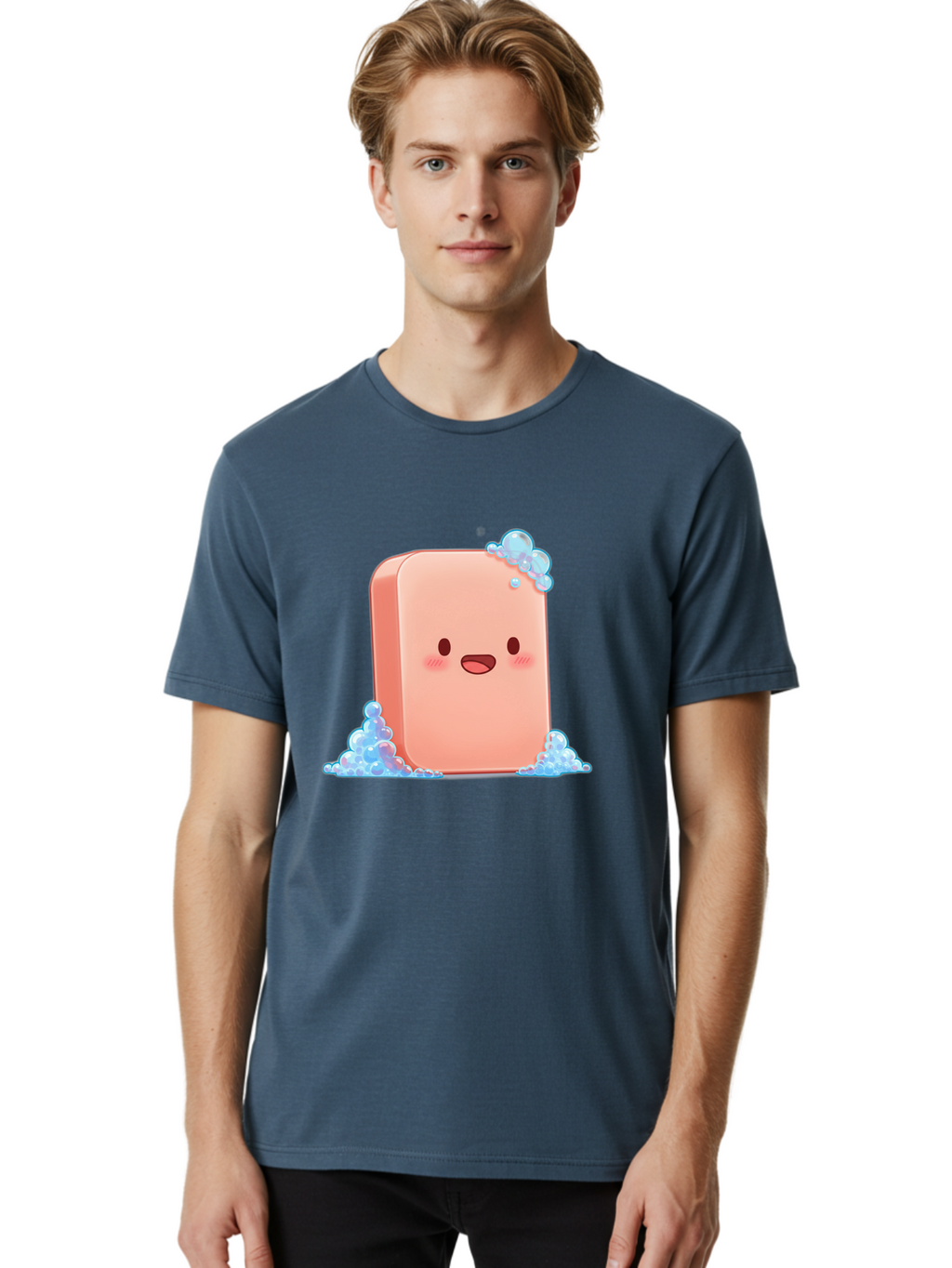 Pink-Bar-Soap Men'S Graphic Tee, 100% Cotton, Comfortable Casual Summer Wear, Machine Washable, Vintage Camera, Old Camera, Antique Camera, Black Camera, Classic Photography, Photography Equipment, Nostalgic Device, Film Camera, Camera Art Baf348