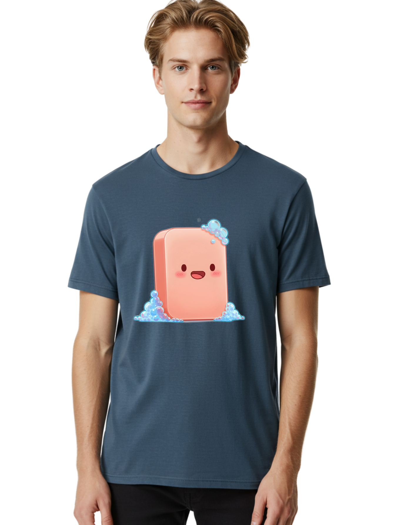 Pink-Bar-Soap Men'S Graphic Tee, 100% Cotton, Comfortable Casual Summer Wear, Machine Washable, Vintage Camera, Old Camera, Antique Camera, Black Camera, Classic Photography, Photography Equipment, Nostalgic Device, Film Camera, Camera Art Baf348