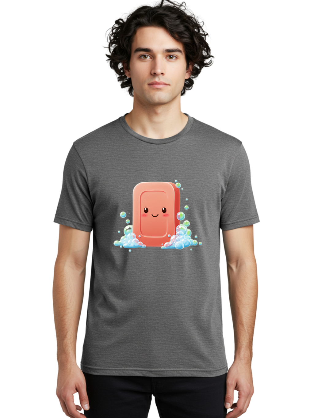 Pink-Soap-Bar Men'S Graphic Tee, 100% Cotton, Comfortable Casual Summer Wear, Machine Washable, Vintage Camera, Old Camera, Antique Camera, Black Camera, Classic Photography, Photography Equipment, Nostalgic Device, Film Camera, Camera Art Baf356