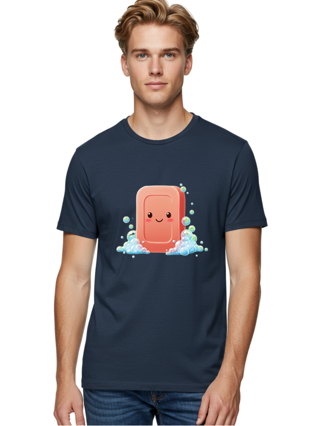 Pink-Soap-Bar Men'S Graphic Tee, 100% Cotton, Comfortable Casual Summer Wear, Machine Washable, Vintage Camera, Old Camera, Antique Camera, Black Camera, Classic Photography, Photography Equipment, Nostalgic Device, Film Camera, Camera Art Baf356