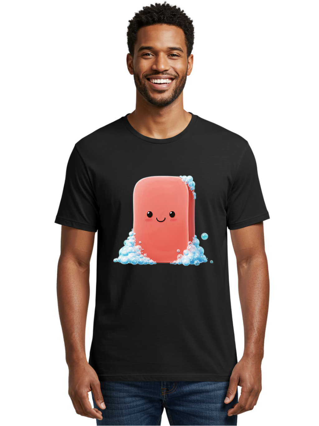 Pink-Soap Men'S Graphic Tee, 100% Cotton, Comfortable Casual Summer Wear, Machine Washable, Vintage Camera, Old Camera, Antique Camera, Black Camera, Classic Photography, Photography Equipment, Nostalgic Device, Film Camera, Camera Art Baf358