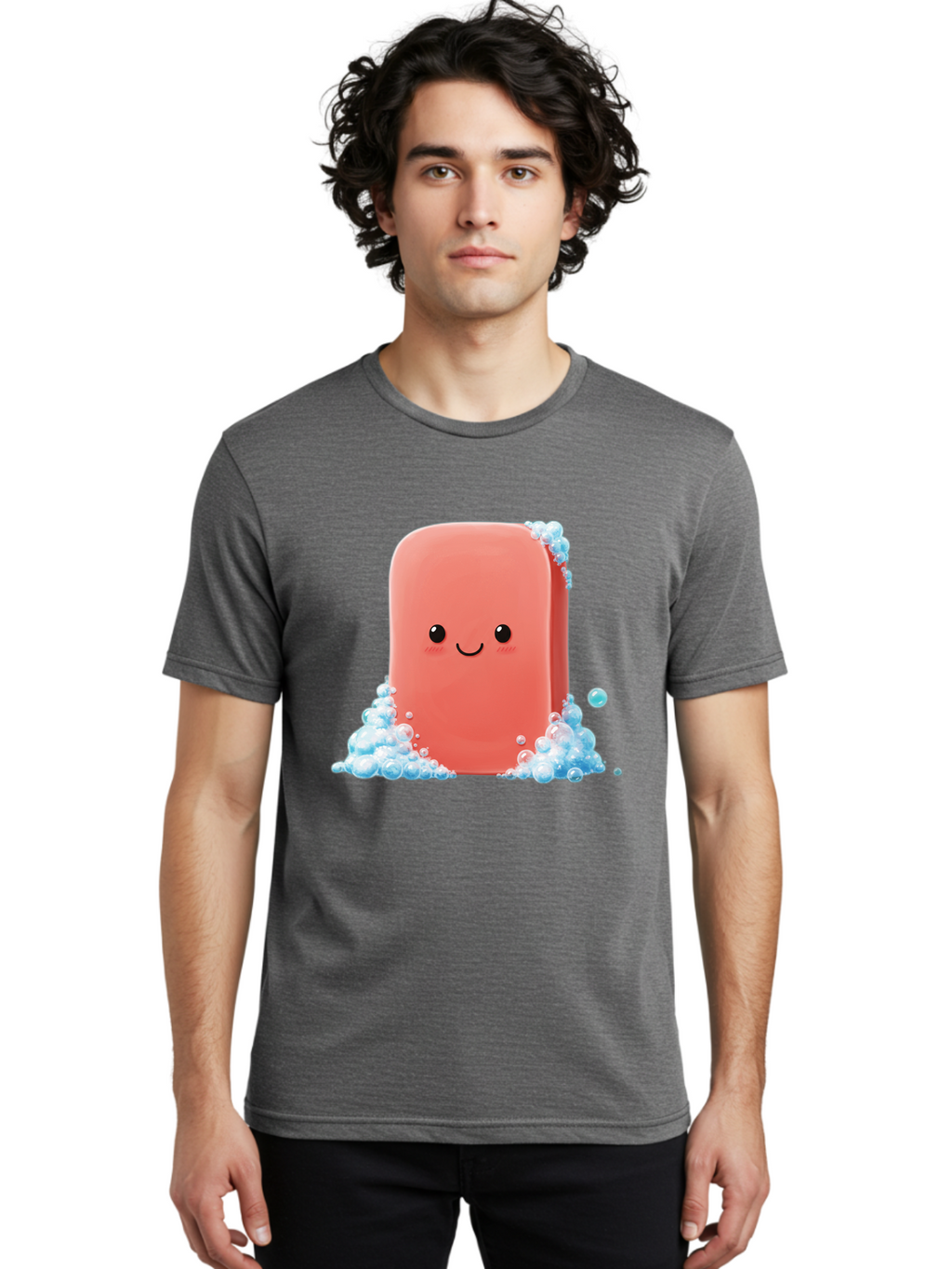 Pink-Soap Men'S Graphic Tee, 100% Cotton, Comfortable Casual Summer Wear, Machine Washable, Vintage Camera, Old Camera, Antique Camera, Black Camera, Classic Photography, Photography Equipment, Nostalgic Device, Film Camera, Camera Art Baf358