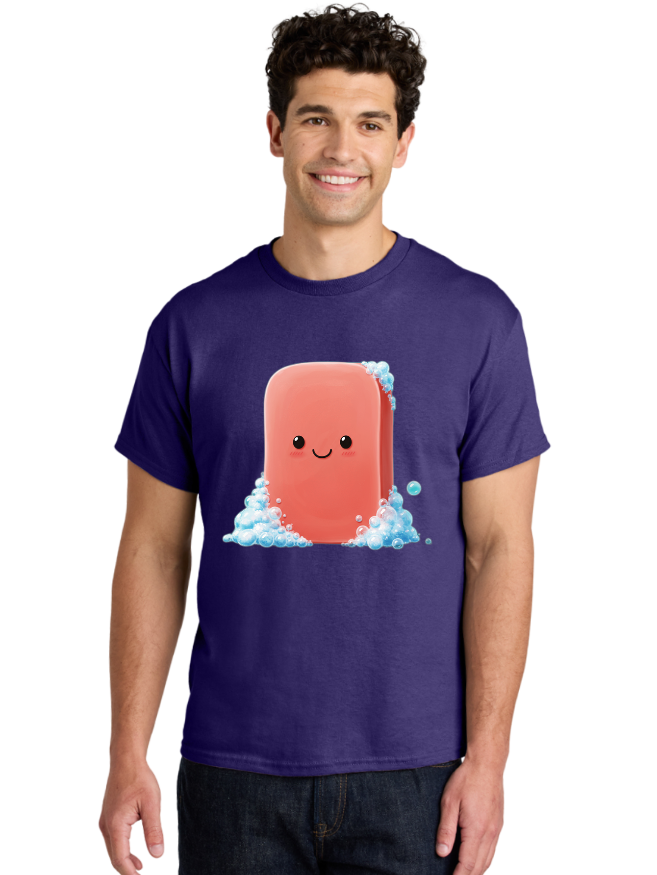 Pink-Soap Men'S Graphic Tee, 100% Cotton, Comfortable Casual Summer Wear, Machine Washable, Vintage Camera, Old Camera, Antique Camera, Black Camera, Classic Photography, Photography Equipment, Nostalgic Device, Film Camera, Camera Art Baf358
