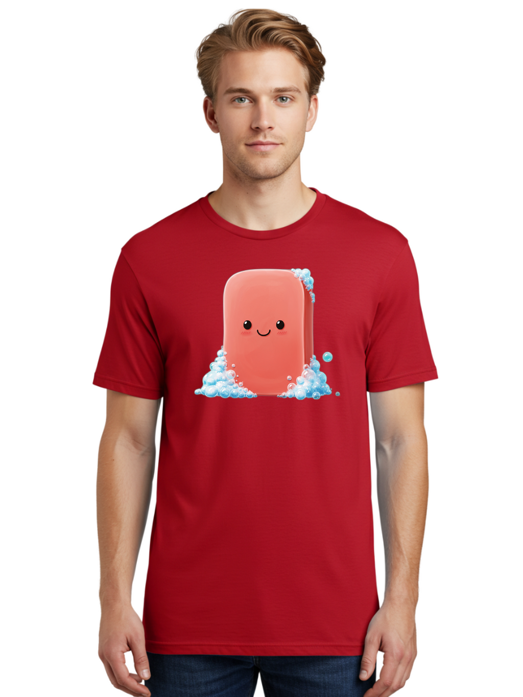 Pink-Soap Men'S Graphic Tee, 100% Cotton, Comfortable Casual Summer Wear, Machine Washable, Vintage Camera, Old Camera, Antique Camera, Black Camera, Classic Photography, Photography Equipment, Nostalgic Device, Film Camera, Camera Art Baf358