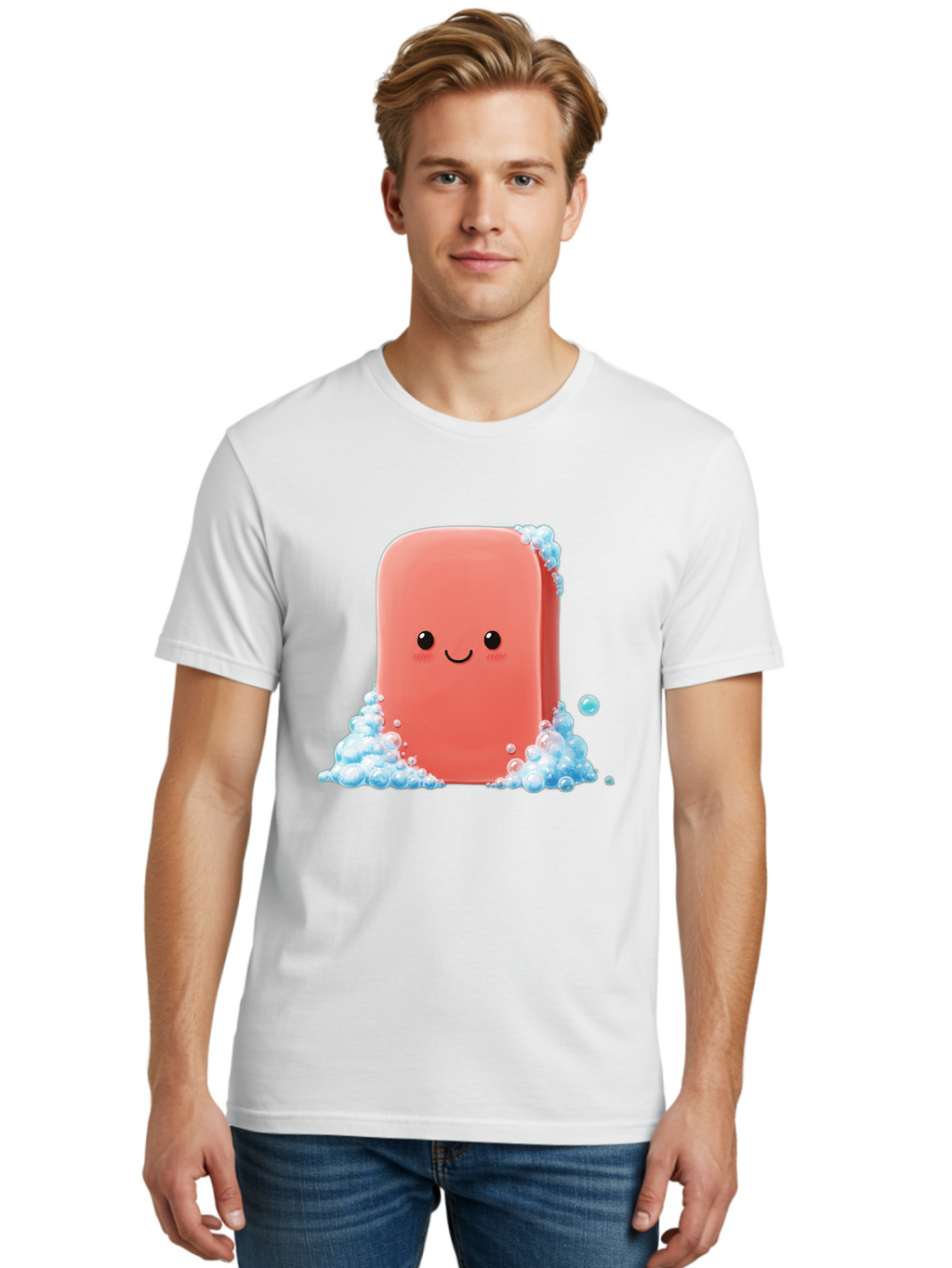 Pink-Soap Men'S Graphic Tee, 100% Cotton, Comfortable Casual Summer Wear, Machine Washable, Vintage Camera, Old Camera, Antique Camera, Black Camera, Classic Photography, Photography Equipment, Nostalgic Device, Film Camera, Camera Art Baf358