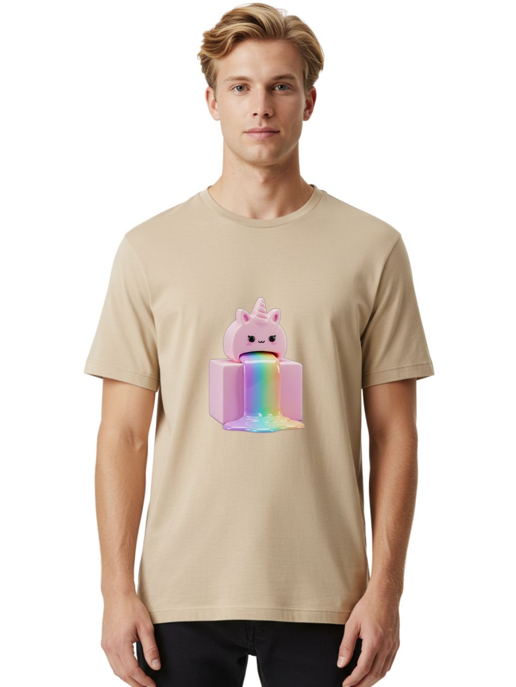 Pink-Unicorn-Figurine Men'S Graphic Tee, 100% Cotton, Comfortable Casual Summer Wear, Machine Washable, Vintage Camera, Old Camera, Antique Camera, Black Camera, Classic Photography, Photography Equipment, Nostalgic Device, Film Camera, Baf359