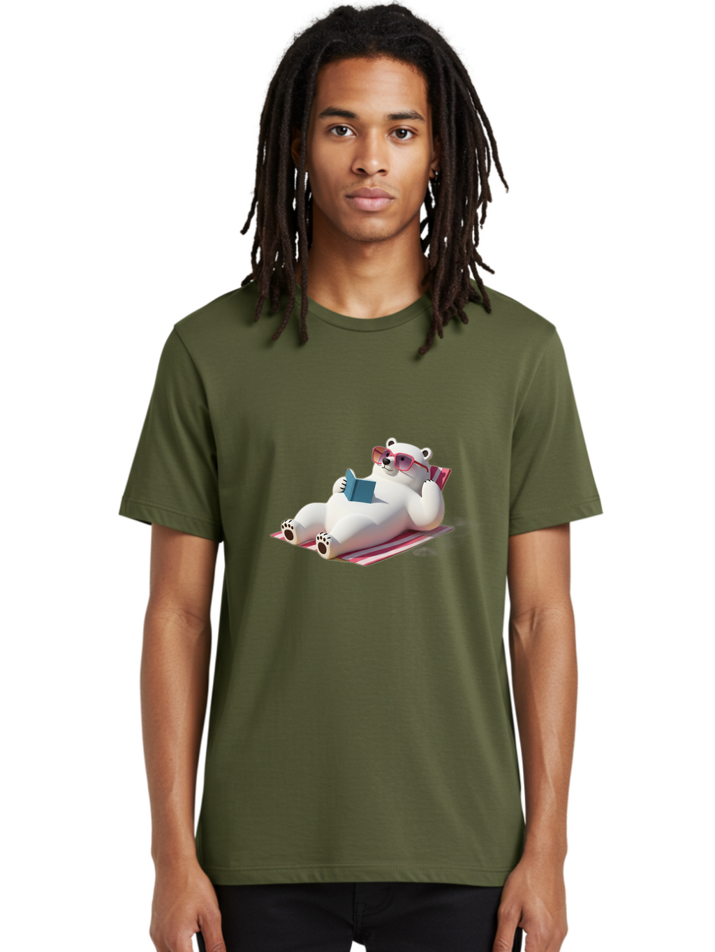 Polar-Bear-11 Men'S Graphic Tee, 100% Cotton, Comfortable Casual Summer Wear, Machine Washable, Vintage Camera, Old Camera, Antique Camera, Black Camera, Classic Photography, Photography Equipment, Nostalgic Device, Film Camera, Camera Art Baf364