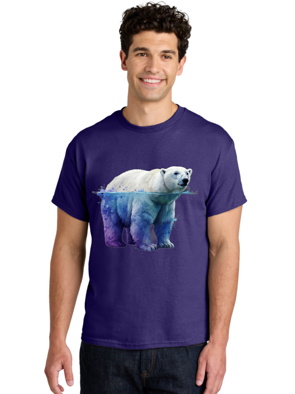 Polar-Bear-18 Men'S Graphic Tee, 100% Cotton, Comfortable Casual Summer Wear, Machine Washable, Vintage Camera, Old Camera, Antique Camera, Black Camera, Classic Photography, Photography Equipment, Nostalgic Device, Film Camera, Camera Art Baf371