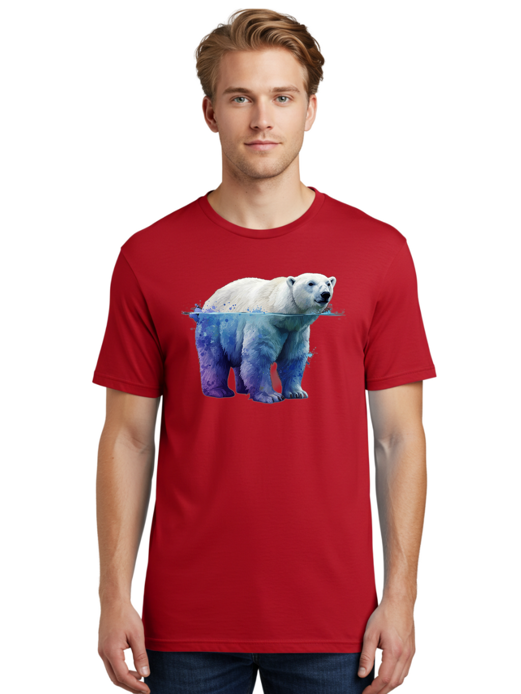 Polar-Bear-18 Men'S Graphic Tee, 100% Cotton, Comfortable Casual Summer Wear, Machine Washable, Vintage Camera, Old Camera, Antique Camera, Black Camera, Classic Photography, Photography Equipment, Nostalgic Device, Film Camera, Camera Art Baf371