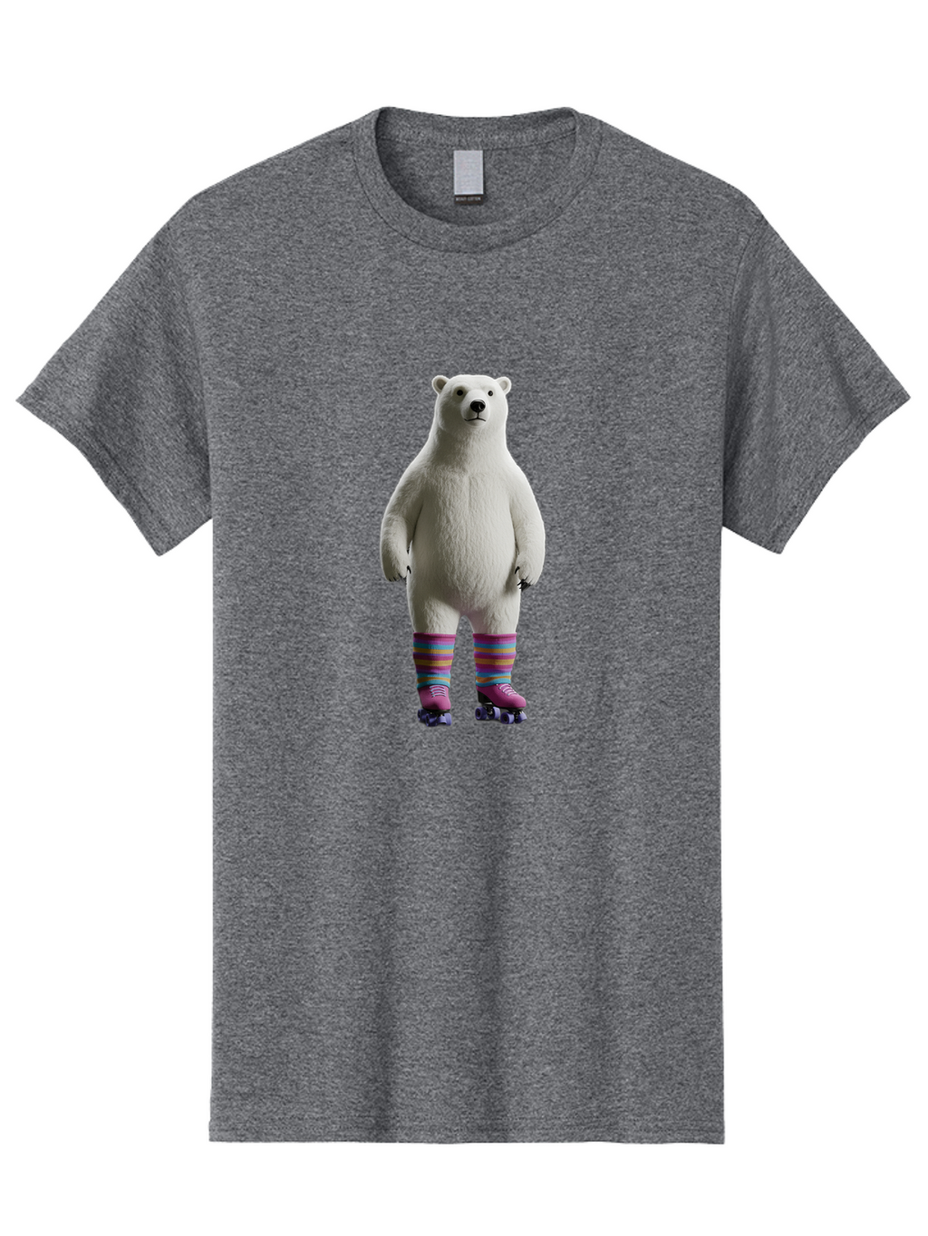 Polar-Bear-2 Men'S Graphic Tee, 100% Cotton, Comfortable Casual Summer Wear, Machine Washable, Vintage Camera, Old Camera, Antique Camera, Black Camera, Classic Photography, Photography Equipment, Nostalgic Device, Film Camera, Camera Art Baf373