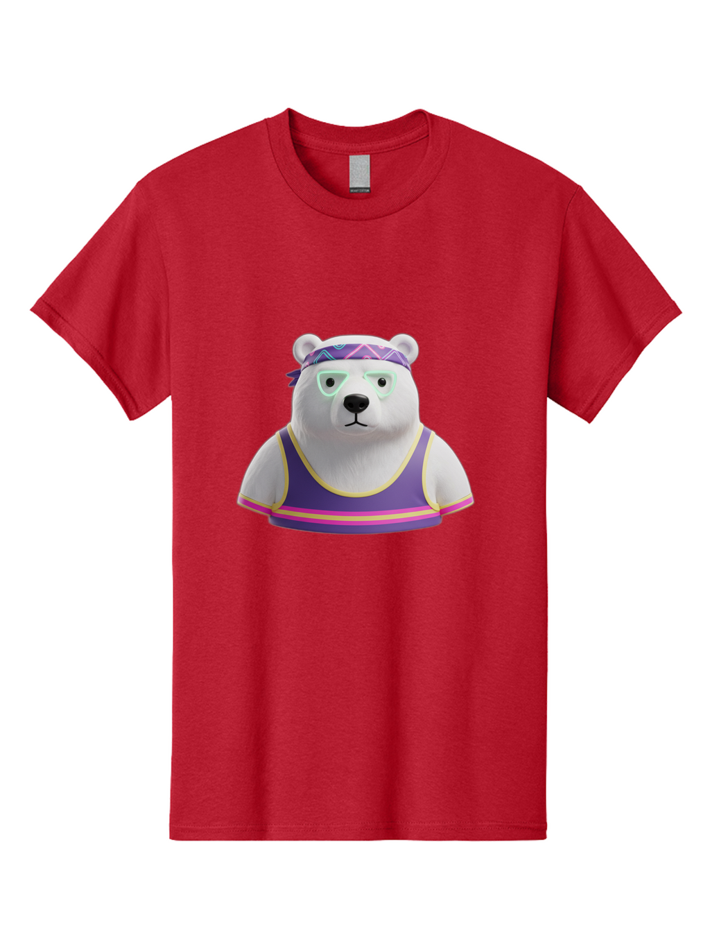 Polar-Bear-3 Men'S Graphic Tee, 100% Cotton, Comfortable Casual Summer Wear, Machine Washable, Vintage Camera, Old Camera, Antique Camera, Black Camera, Classic Photography, Photography Equipment, Nostalgic Device, Film Camera, Camera Art Baf375