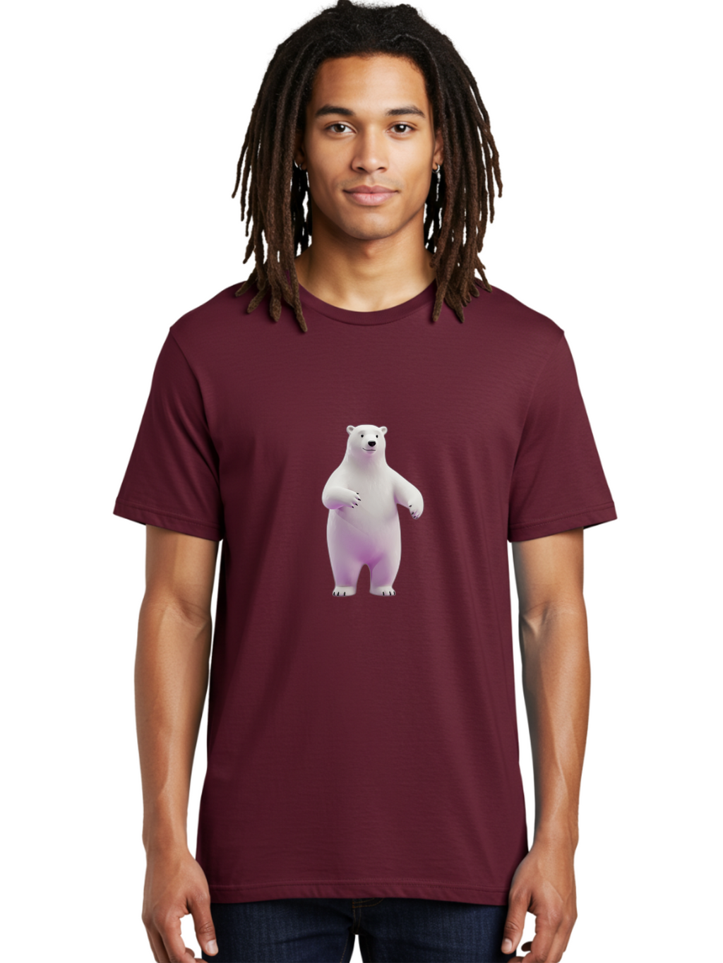 Polar-Bear-5 Men'S Graphic Tee, 100% Cotton, Comfortable Casual Summer Wear, Machine Washable, Vintage Camera, Old Camera, Antique Camera, Black Camera, Classic Photography, Photography Equipment, Nostalgic Device, Film Camera, Camera Art Baf377