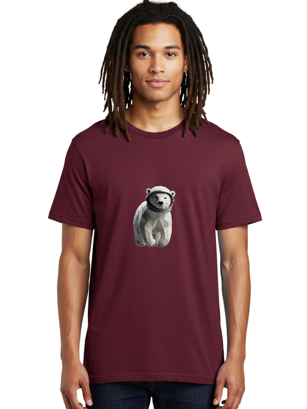 Polar-Bear-Astronaut-2 Men'S Graphic Tee, 100% Cotton, Comfortable Casual Summer Wear, Machine Washable, Vintage Camera, Old Camera, Antique Camera, Black Camera, Classic Photography, Photography Equipment, Nostalgic Device, Film Camera, Baf383