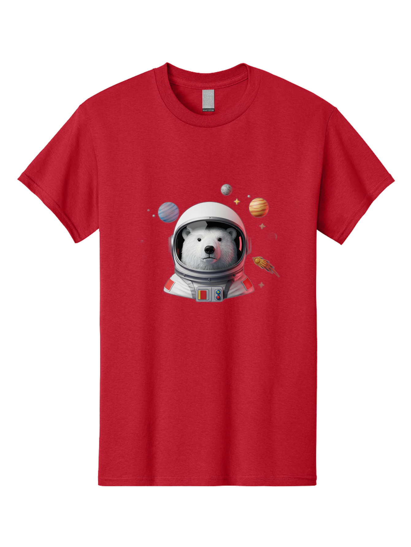 Polar-Bear-Astronaut-4 Men'S Graphic Tee, 100% Cotton, Comfortable Casual Summer Wear, Machine Washable, Vintage Camera, Old Camera, Antique Camera, Black Camera, Classic Photography, Photography Equipment, Nostalgic Device, Film Camera, Baf385
