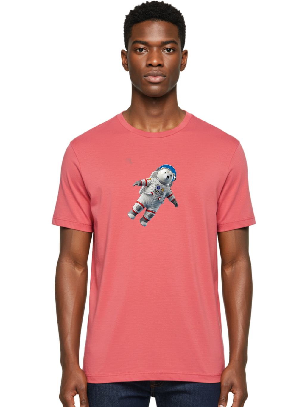 Polar-Bear-Astronaut-5 Men'S Graphic Tee, 100% Cotton, Comfortable Casual Summer Wear, Machine Washable, Vintage Camera, Old Camera, Antique Camera, Black Camera, Classic Photography, Photography Equipment, Nostalgic Device, Film Camera, Baf386