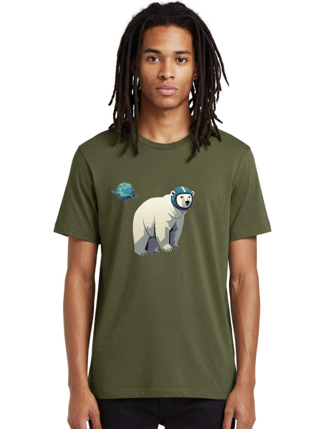 Polar-Bear-Astronaut-7 Men'S Graphic Tee, 100% Cotton, Comfortable Casual Summer Wear, Machine Washable, Vintage Camera, Old Camera, Antique Camera, Black Camera, Classic Photography, Photography Equipment, Nostalgic Device, Film Camera, Baf388