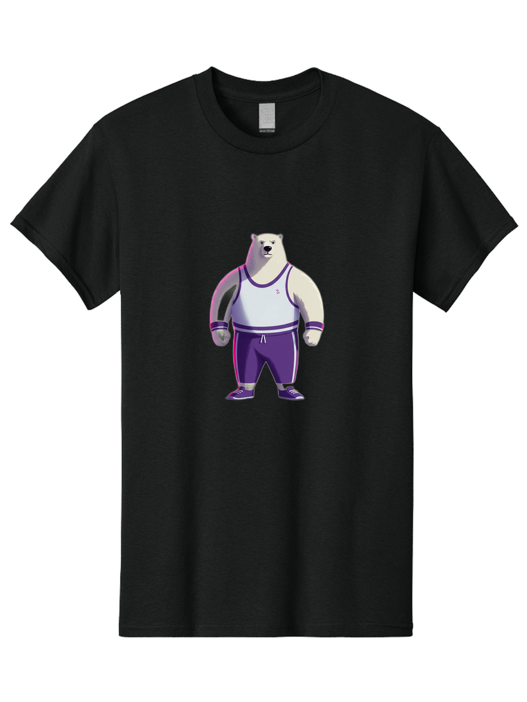 Polar-Bear-Athlete Men'S Graphic Tee, 100% Cotton, Comfortable Casual Summer Wear, Machine Washable, Vintage Camera, Old Camera, Antique Camera, Black Camera, Classic Photography, Photography Equipment, Nostalgic Device, Film Camera, Baf390