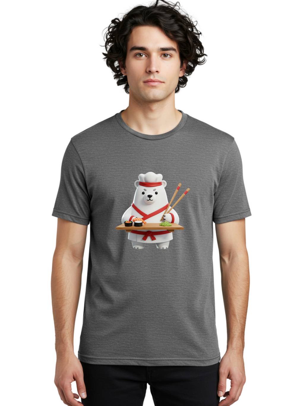 Polar-Bear-Chef-1 Men'S Graphic Tee, 100% Cotton, Comfortable Casual Summer Wear, Machine Washable, Vintage Camera, Old Camera, Antique Camera, Black Camera, Classic Photography, Photography Equipment, Nostalgic Device, Film Camera, Camera Art Baf392