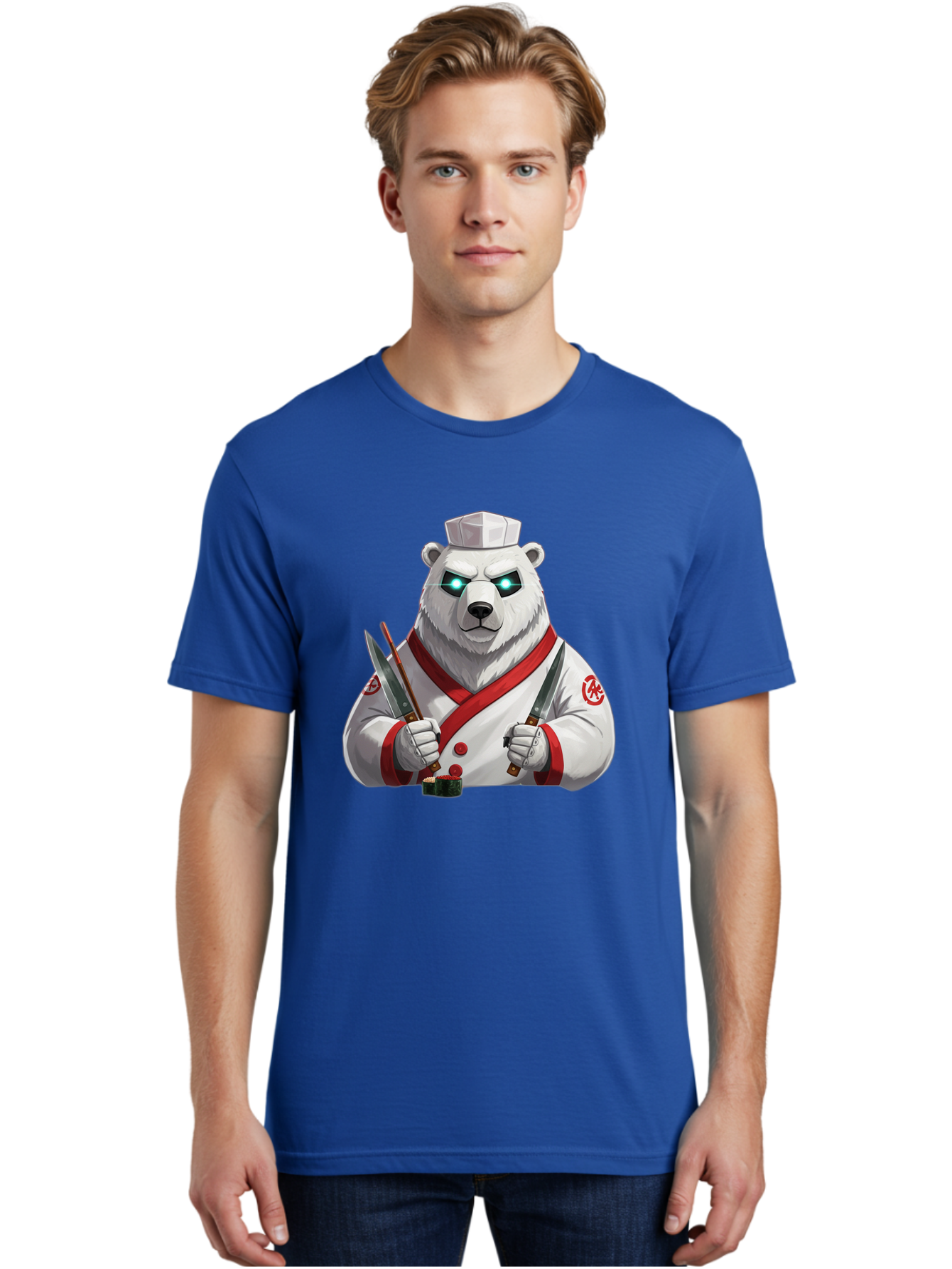 Polar-Bear-Chef-2 Men'S Graphic Tee, 100% Cotton, Comfortable Casual Summer Wear, Machine Washable, Vintage Camera, Old Camera, Antique Camera, Black Camera, Classic Photography, Photography Equipment, Nostalgic Device, Film Camera, Camera Art Baf393
