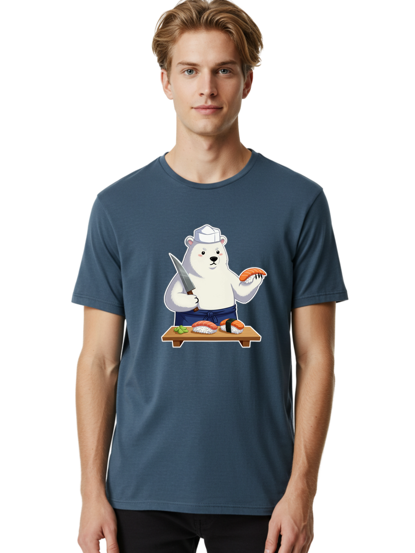 Polar-Bear-Chef-3 Men'S Graphic Tee, 100% Cotton, Comfortable Casual Summer Wear, Machine Washable, Vintage Camera, Old Camera, Antique Camera, Black Camera, Classic Photography, Photography Equipment, Nostalgic Device, Film Camera, Camera Art Baf394
