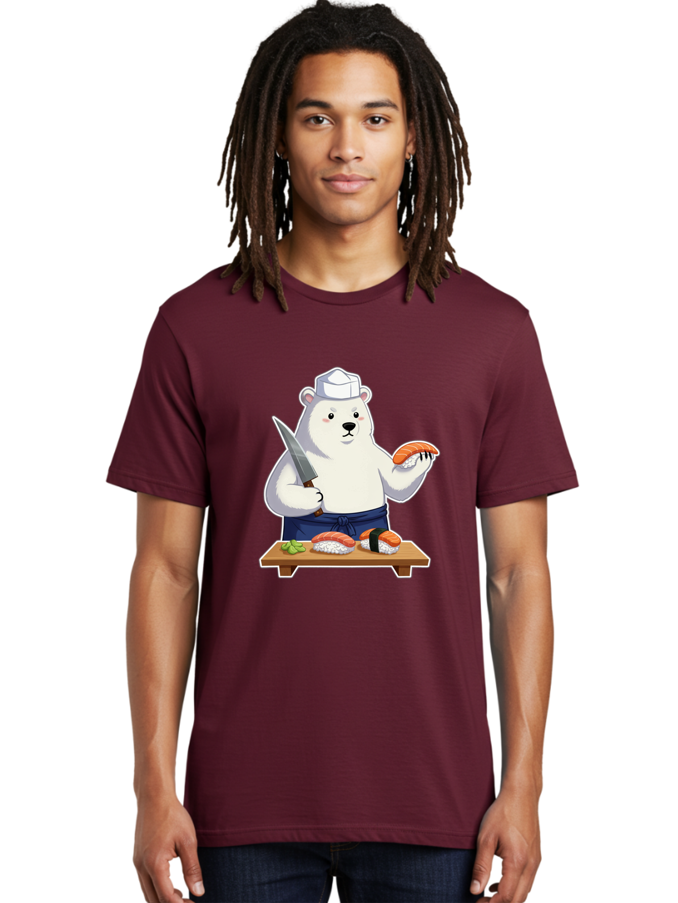 Polar-Bear-Chef-3 Men'S Graphic Tee, 100% Cotton, Comfortable Casual Summer Wear, Machine Washable, Vintage Camera, Old Camera, Antique Camera, Black Camera, Classic Photography, Photography Equipment, Nostalgic Device, Film Camera, Camera Art Baf394