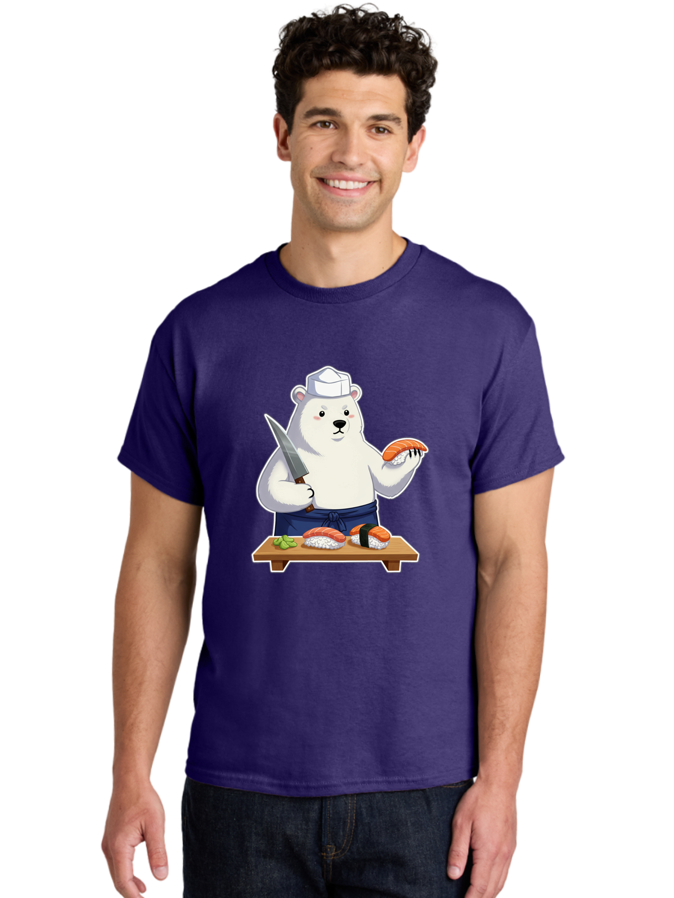 Polar-Bear-Chef-3 Men'S Graphic Tee, 100% Cotton, Comfortable Casual Summer Wear, Machine Washable, Vintage Camera, Old Camera, Antique Camera, Black Camera, Classic Photography, Photography Equipment, Nostalgic Device, Film Camera, Camera Art Baf394