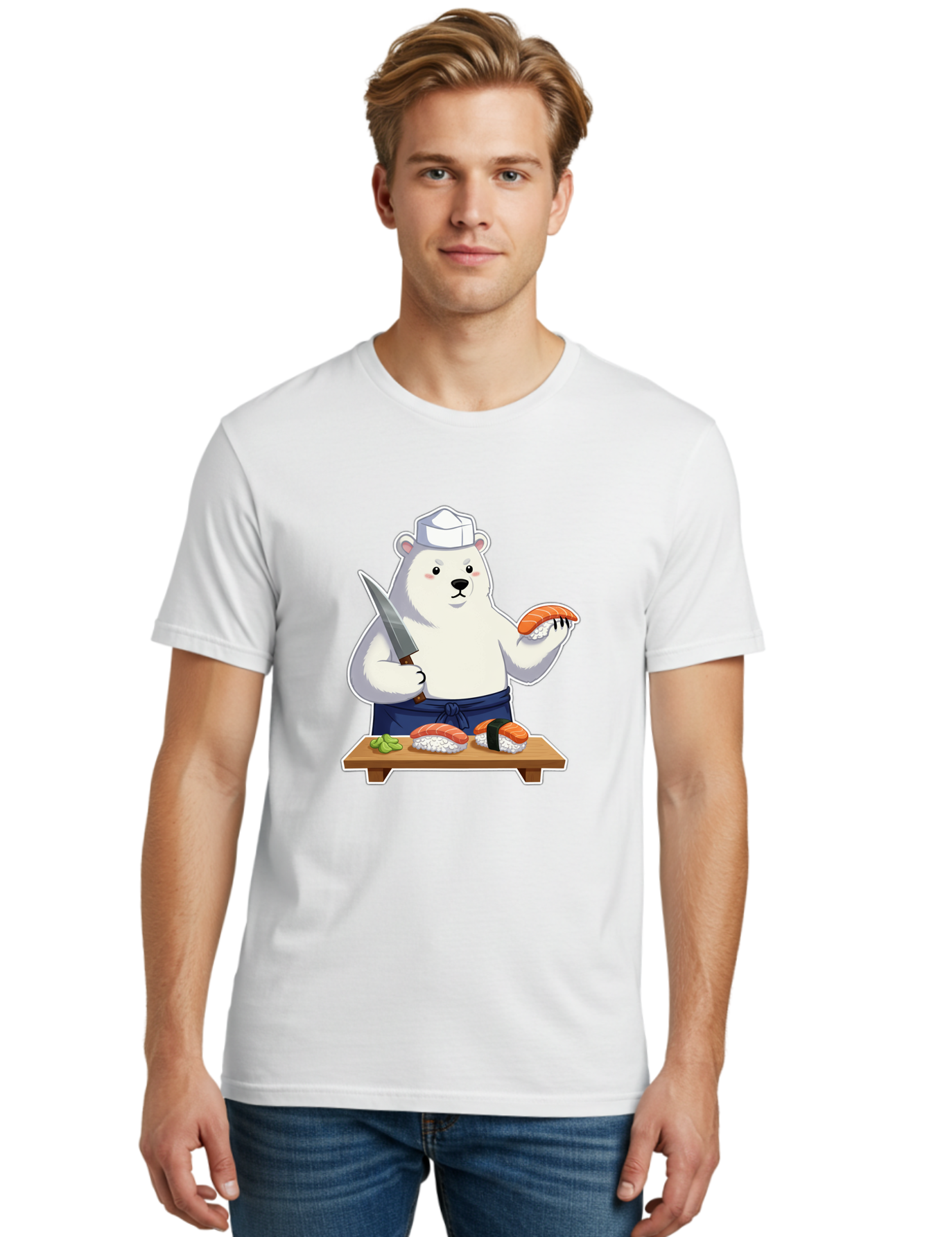 Polar-Bear-Chef-3 Men'S Graphic Tee, 100% Cotton, Comfortable Casual Summer Wear, Machine Washable, Vintage Camera, Old Camera, Antique Camera, Black Camera, Classic Photography, Photography Equipment, Nostalgic Device, Film Camera, Camera Art Baf394