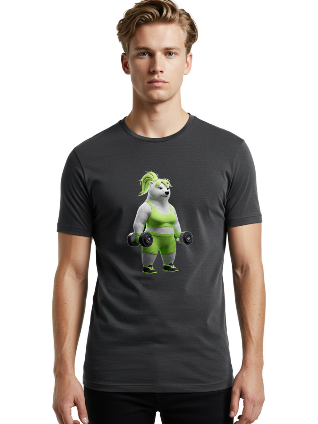 Polar-Bear-Fitness-1 Men'S Graphic Tee, 100% Cotton, Comfortable Casual Summer Wear, Machine Washable, Vintage Camera, Old Camera, Antique Camera, Black Camera, Classic Photography, Photography Equipment, Nostalgic Device, Film Camera, Baf396