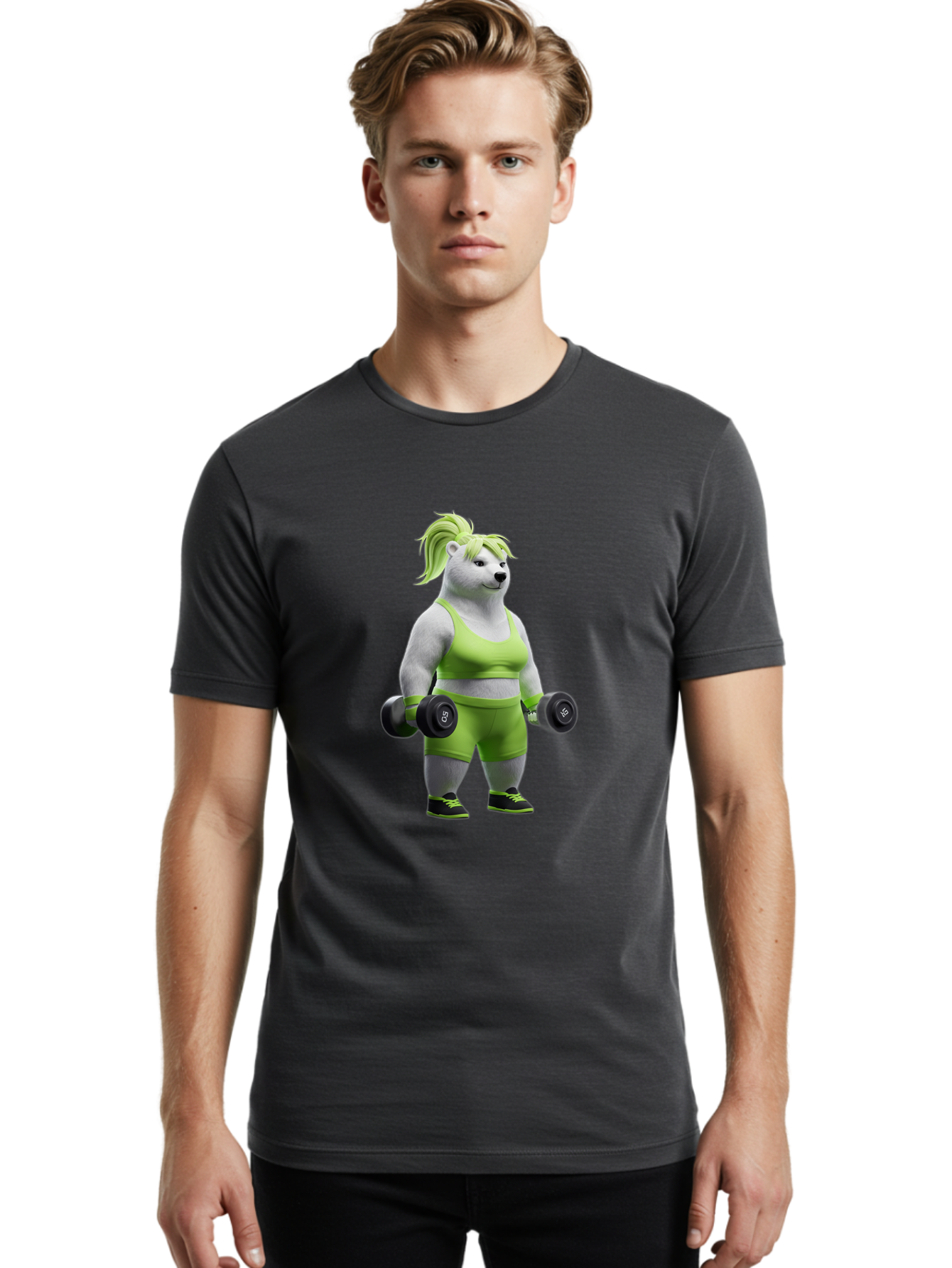 Polar-Bear-Fitness-1 Men'S Graphic Tee, 100% Cotton, Comfortable Casual Summer Wear, Machine Washable, Vintage Camera, Old Camera, Antique Camera, Black Camera, Classic Photography, Photography Equipment, Nostalgic Device, Film Camera, Baf396