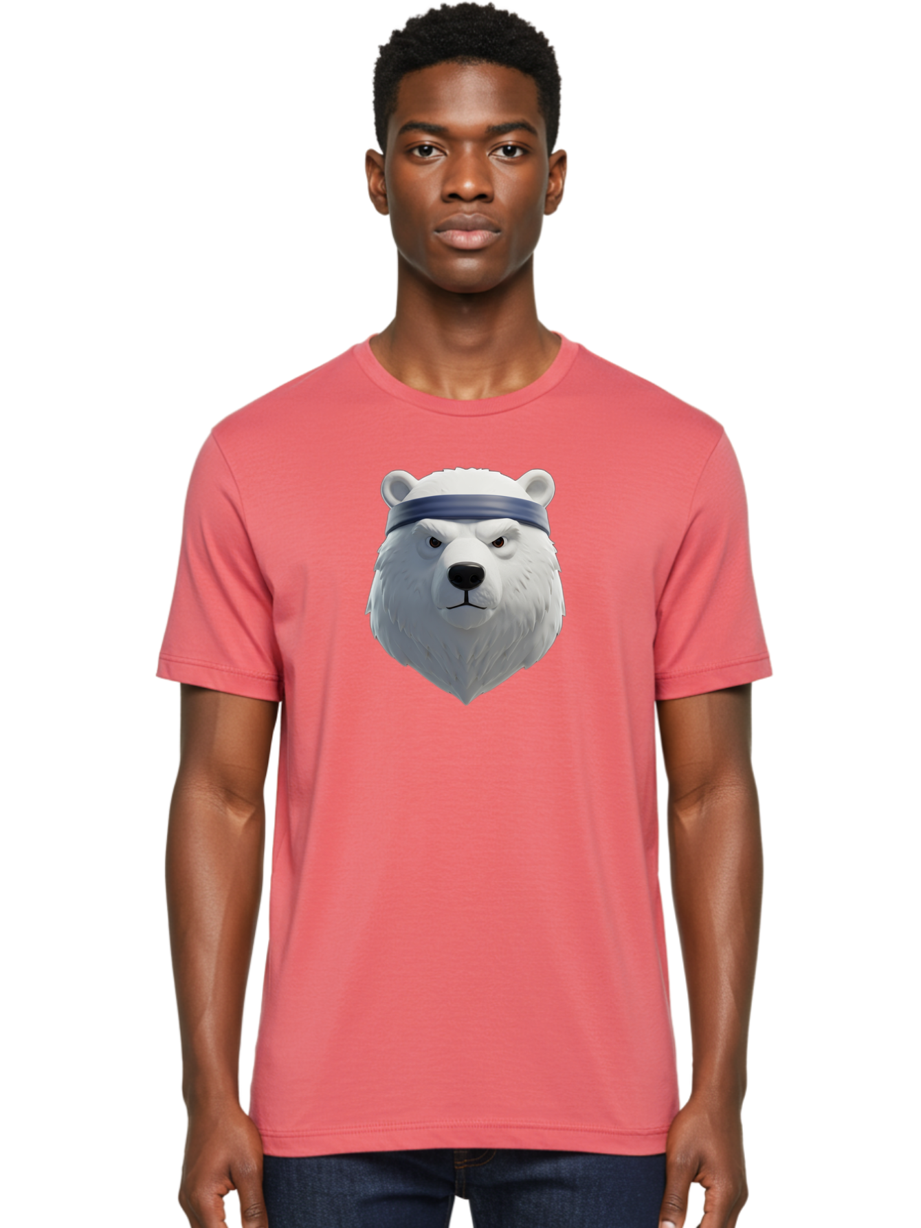 Polar-Bear-Head Men'S Graphic Tee, 100% Cotton, Comfortable Casual Summer Wear, Machine Washable, Vintage Camera, Old Camera, Antique Camera, Black Camera, Classic Photography, Photography Equipment, Nostalgic Device, Film Camera, Camera Art Baf399